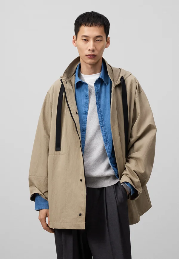 OVERSIZE PARKA  - Parka - taupe