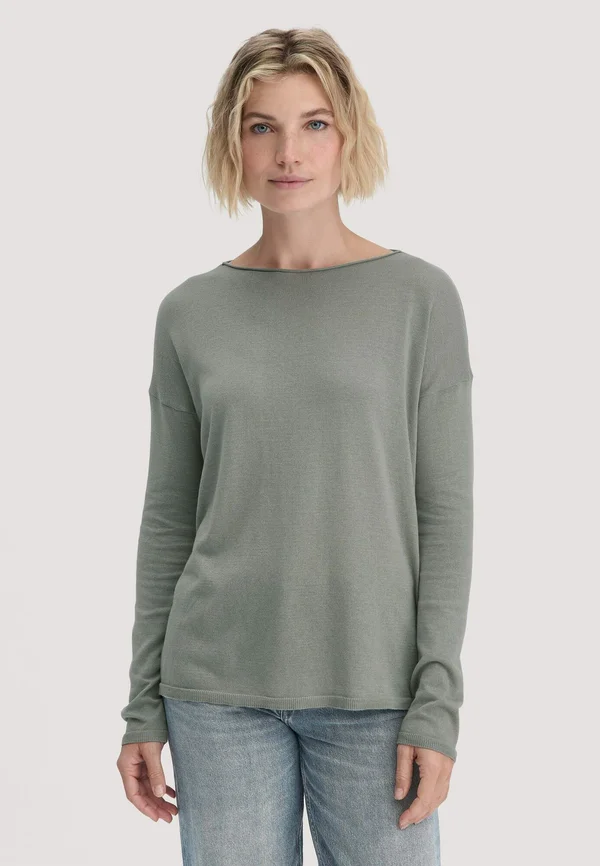 OVERSIZE - Strickpullover - steppengras