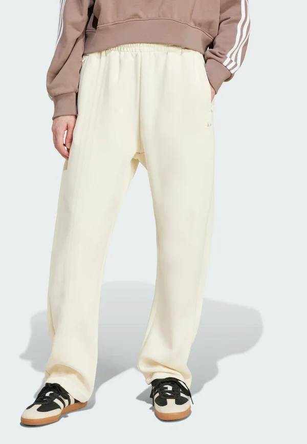 OVERSIZED 3-STRIPES LOOSE - Jogginghose - cream white