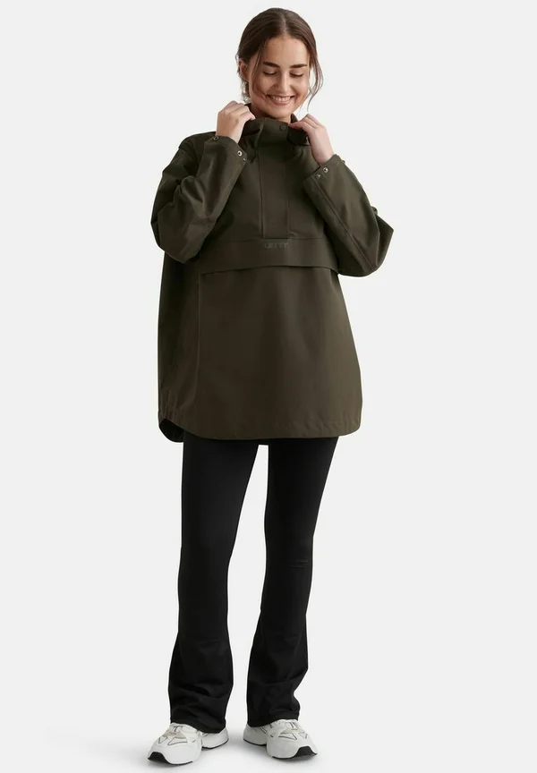 OVERSIZED ANORAK - Regenjacke / wasserabweisende Jacke - khaki