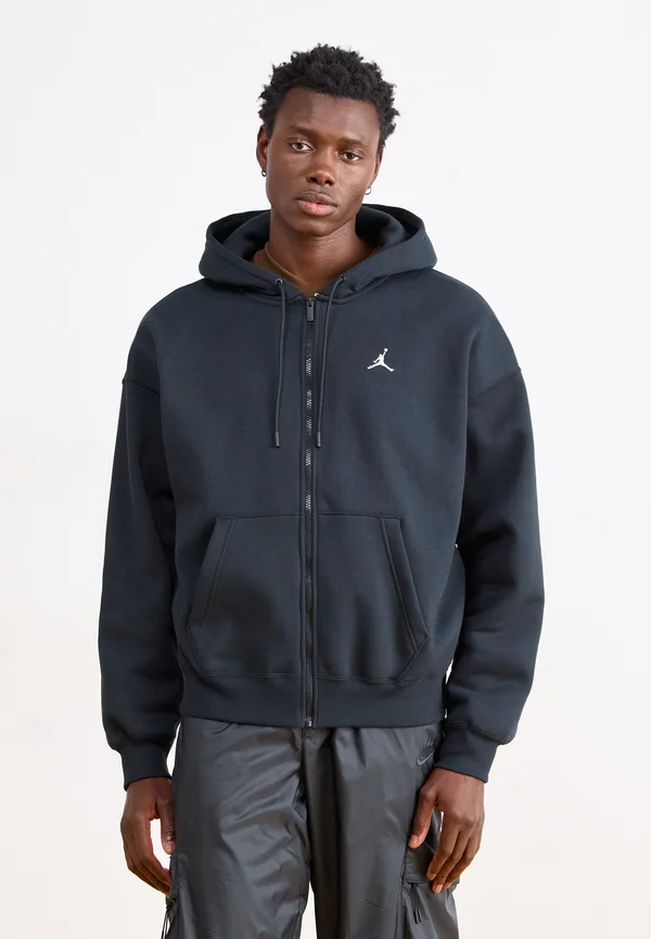 OVERSIZED BROOKLYN - Sweatjacke - black/sail