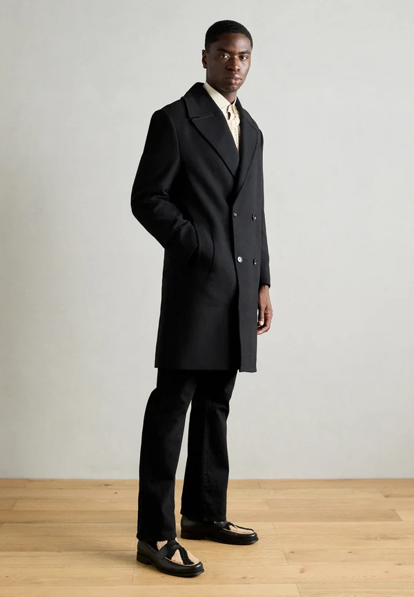 OVERSIZED COAT - Klassischer Mantel - black