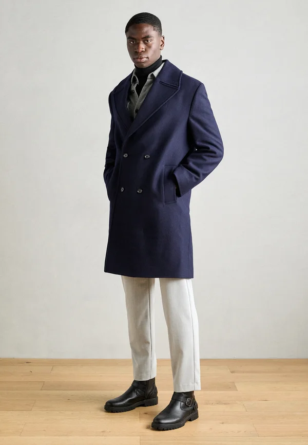 OVERSIZED COAT - Klassischer Mantel - navy