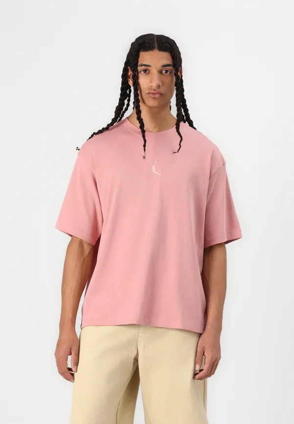 OVERSIZED CREW - T-Shirt basic - rust pink