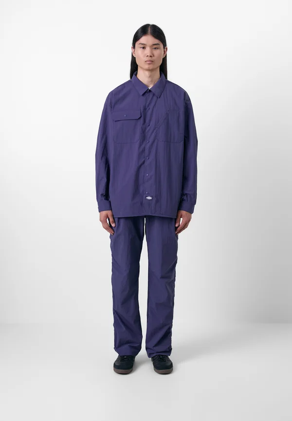 OVERSIZED FIT PIECED WORKSHIRT UNISEX - Hemd - dark navy