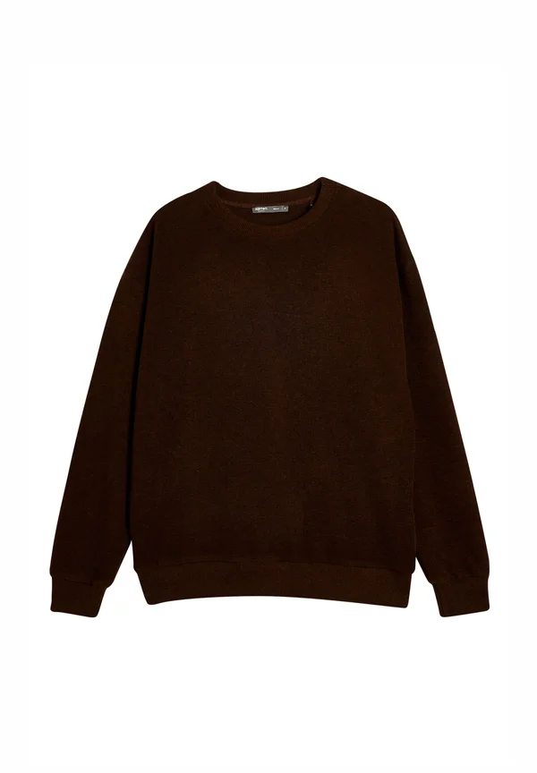 OVERSIZED - Strickpullover - brown