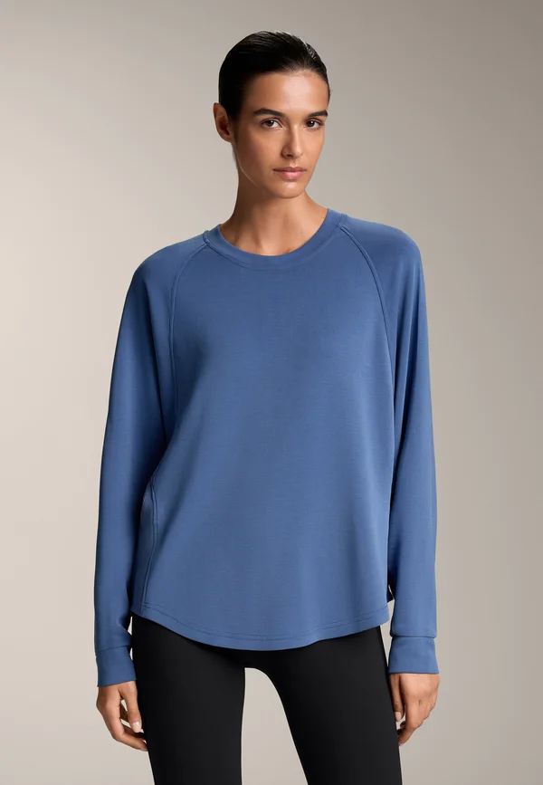 OVERSIZE SOFT TOUCH - Sweatshirt - blue