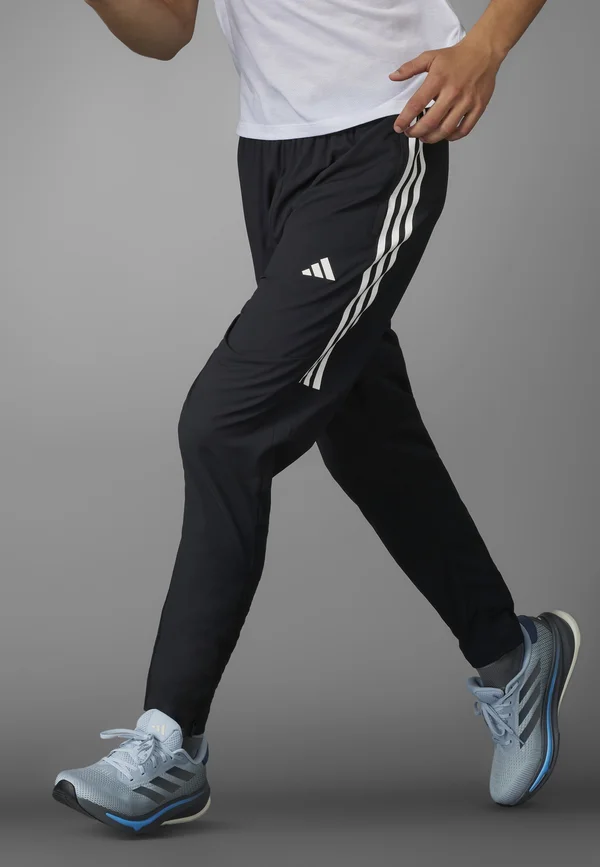 OWN THE RUN 3-STRIPES - Jogginghose - black