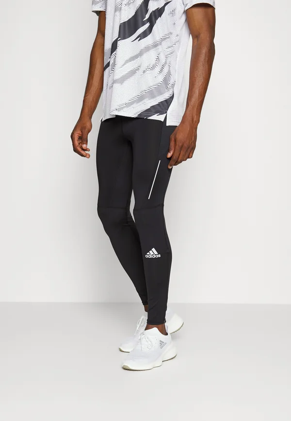 OWN THE RUN - Tights - black/silver