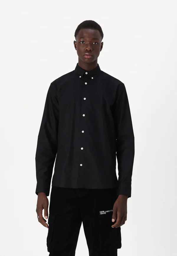 OXFORD SUNE - Businesshemd - black