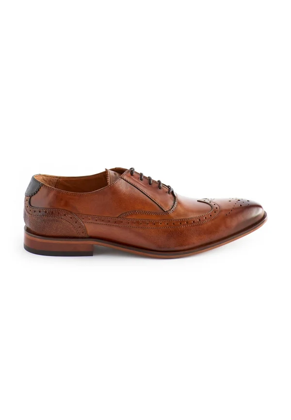OXFORD WING BROGUE - Business-Schnürer - dark tan brown
