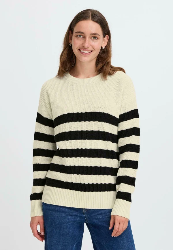 OXKAVINA - Strickpullover - marshmallow