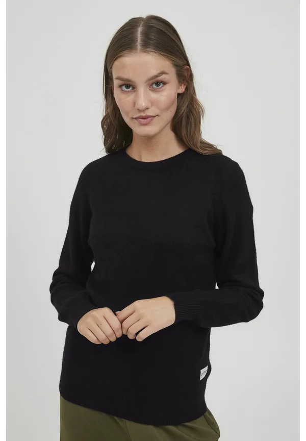OXMARIA - Strickpullover - black
