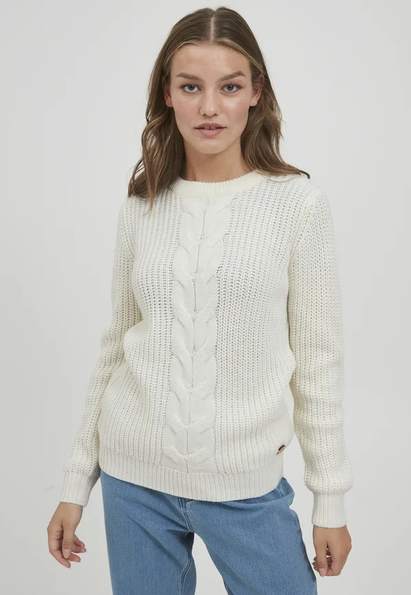 OXNatasja - Strickpullover - cloud dancer