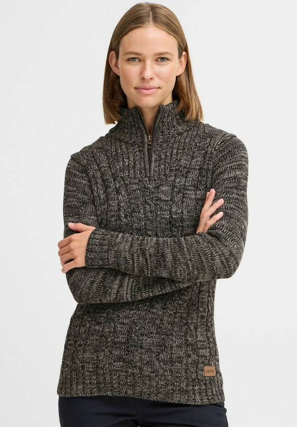 OXPHEPE - Strickpullover - black