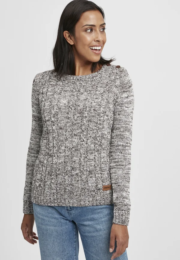 OXPHIA - Strickpullover - coffee bea