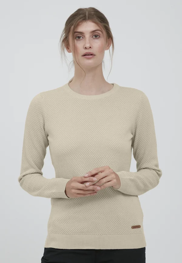 OXSARAH - Strickpullover - oyster gray