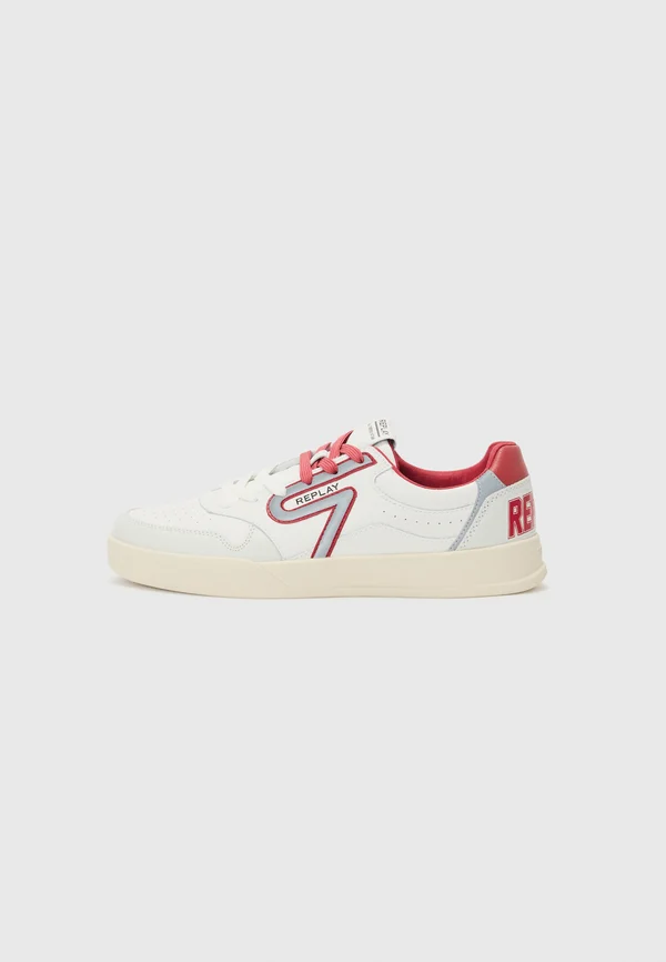 OYZONE UNION - Sneaker low - white/red