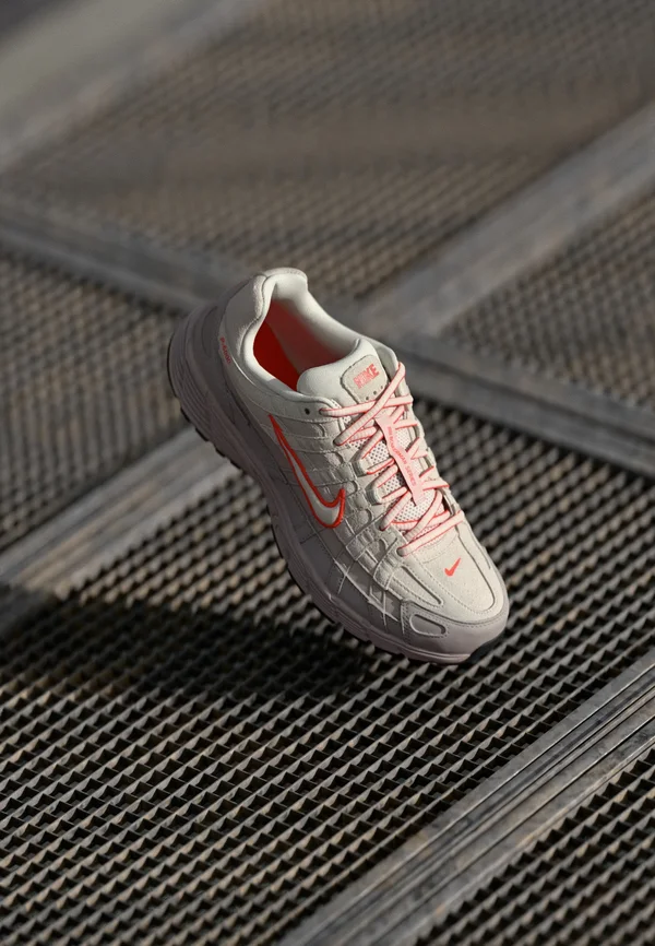 P 6000 PRM - Sneaker low - phantom/picante red/college grey/black