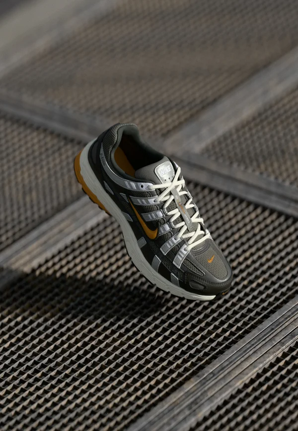 P 6000 - Sneaker low - med ash/desert ochre/flat pewter/white/sail/black