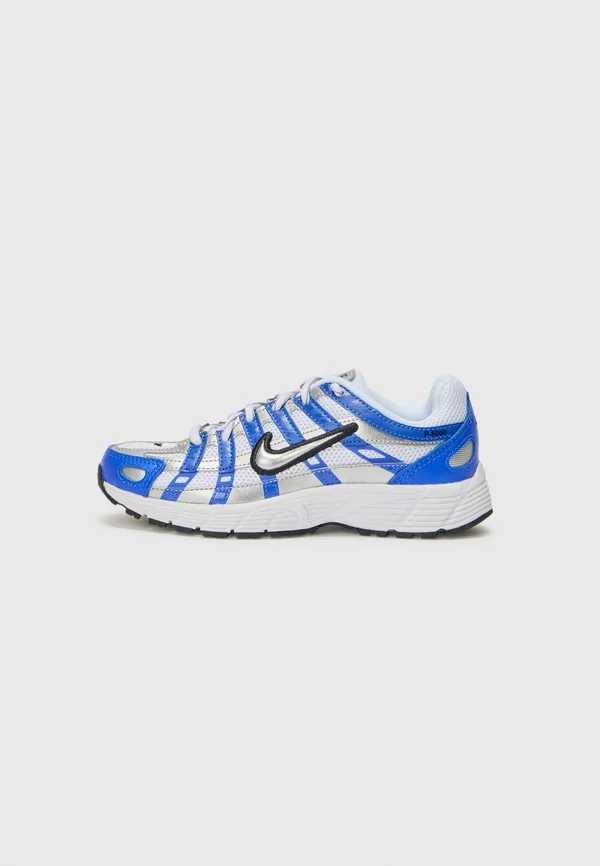 P 6000 UNISEX - Sneaker low - racer blue/silver-coloured/white