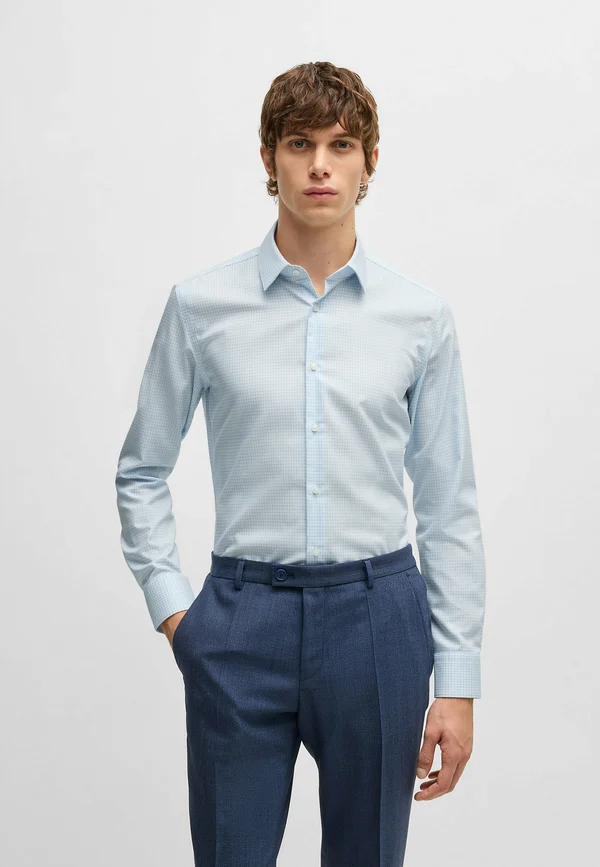 P-HANK- KENT - Businesshemd - light blue