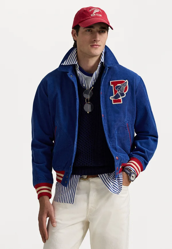 P-WING CORDUROY JACKET - Bomberjacke - royal blue