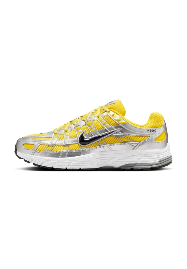 P6000 UNISEX - Sneaker low - lightening black mtlc silver white flt silver mtlc silver