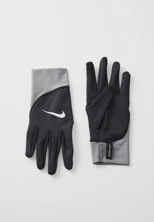 PACER MIDWEIGHT UNISEX - Fingerhandschuh - black/smoke grey/silver