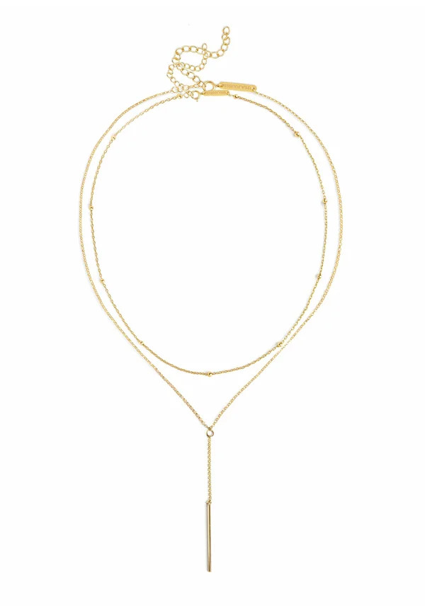PACK 2 DOTS COLLARS + Y STICK - Halskette - gold coloured