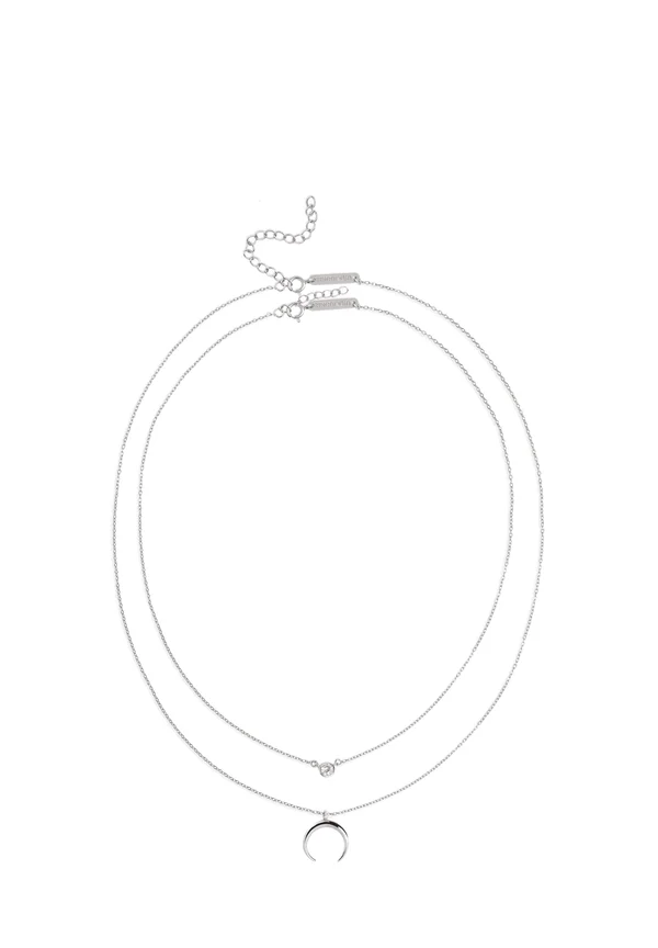 PACK 2 SPARK NECKLACES + MINI MOONSET - Halskette - plata color