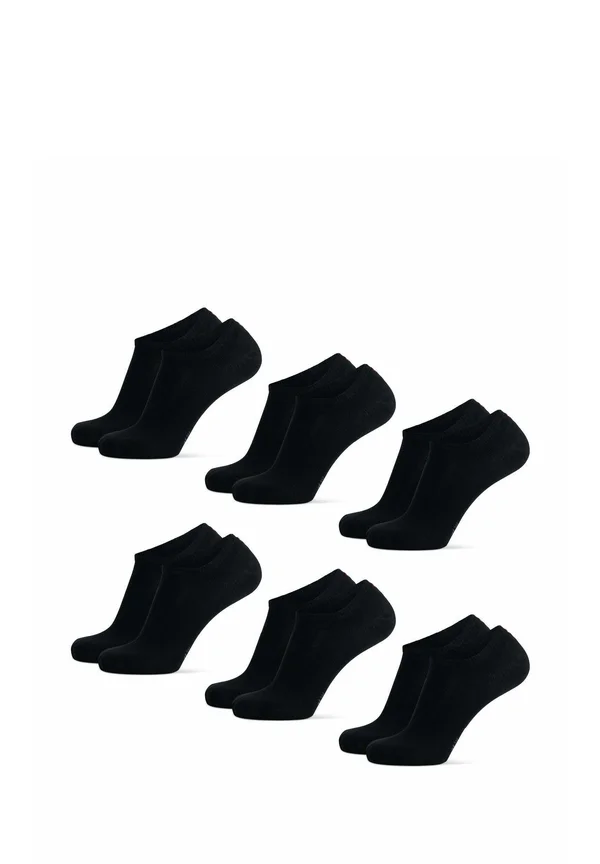 PACK OF 6 - Füßlinge - black