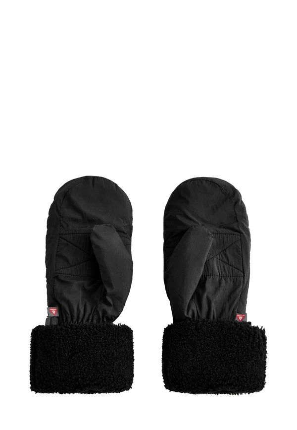 PADDED SHEEPSKIN - Fäustling - black