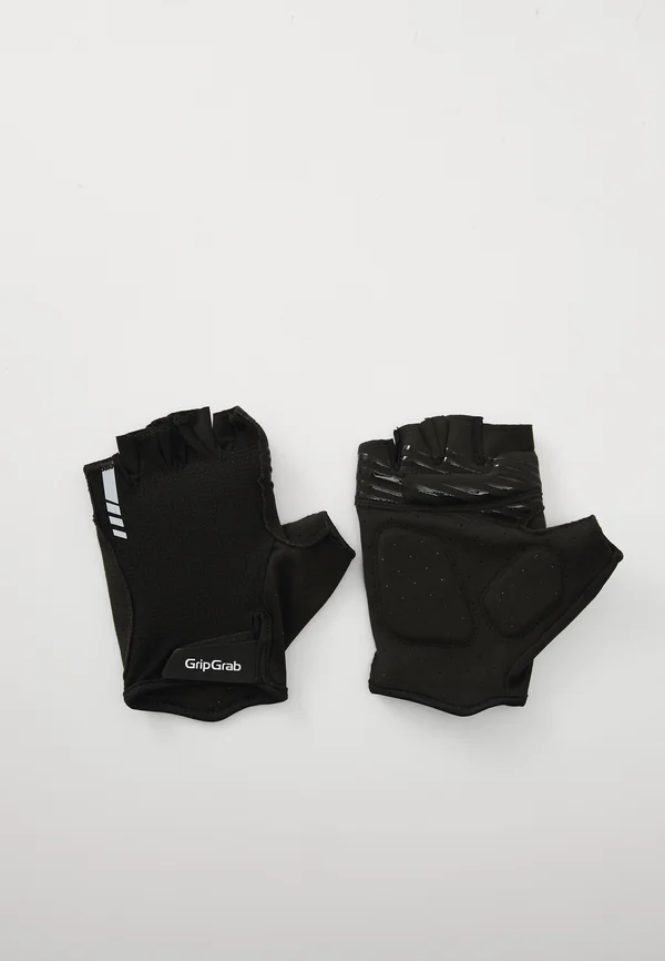 PADDED SHORT FINGER SUMMER GLOVES UNISEX - Kurzfingerhandschuh - black