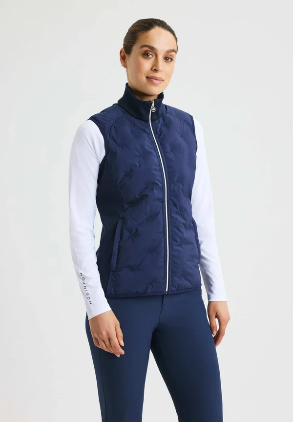 PADDED WINDBREAKER - Weste - navy