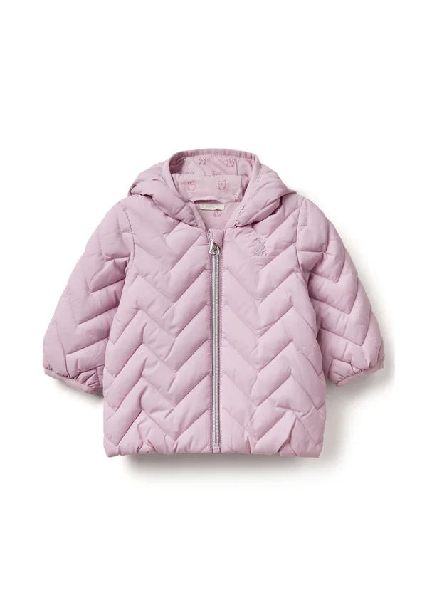 PADDED WITH EAR FLAPS  - Winterjacke - violet