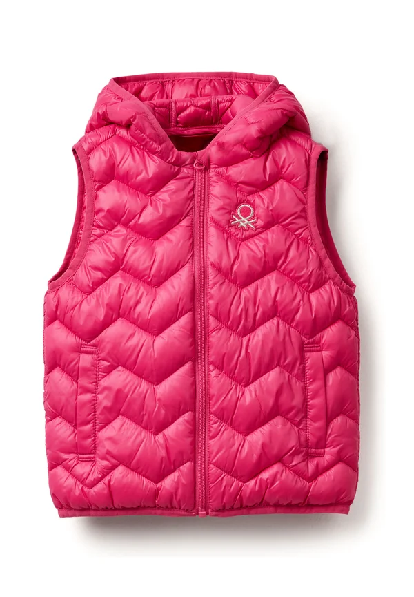 PADDED  WITH HOOD  - Weste - violet