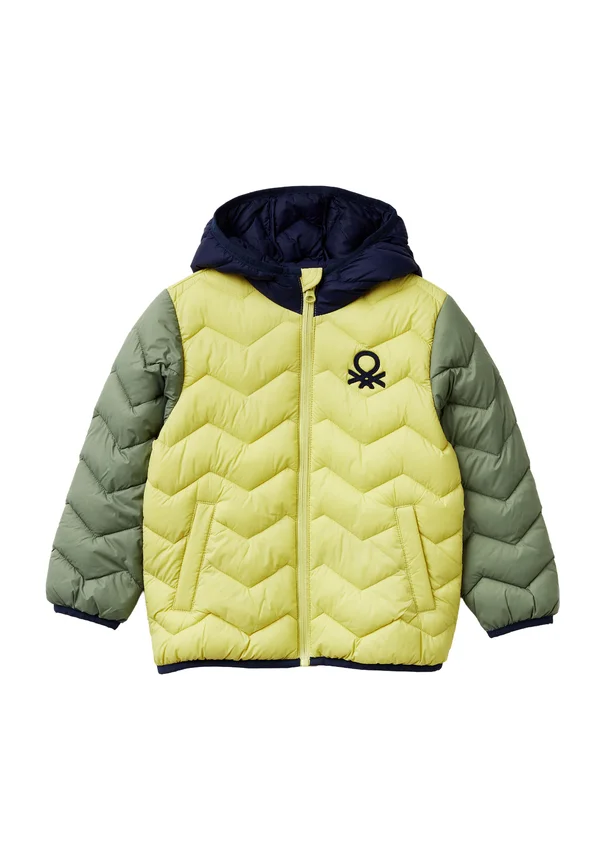 PADDED WITH HOOD - Winterjacke - metallized