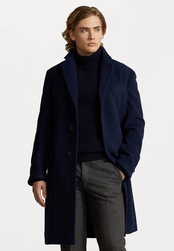 PADDOCK SINGLE BREASTED TOP COAT - Klassischer Mantel - navy