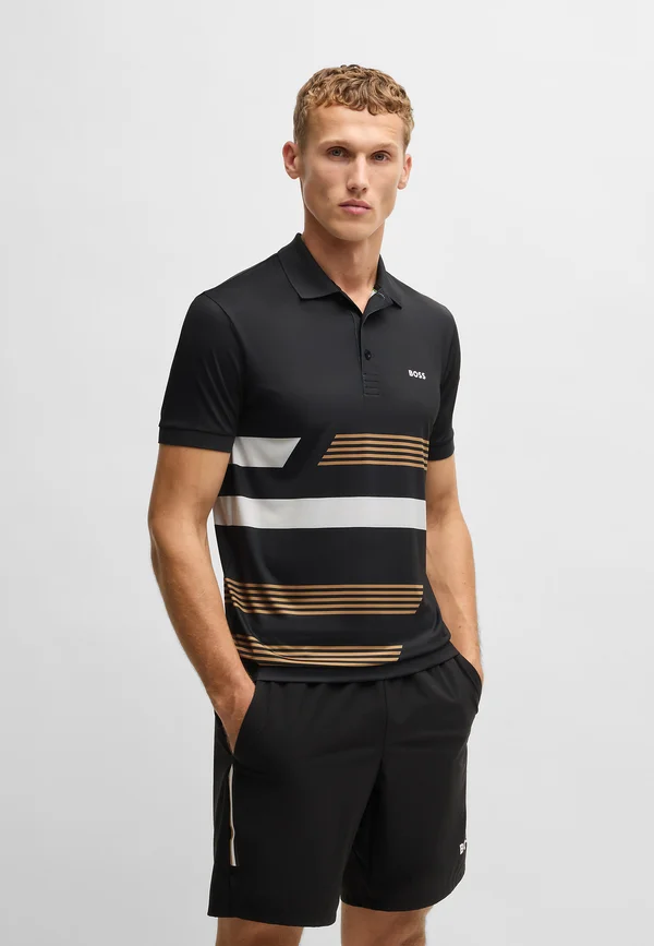 PADDY TAPE - Poloshirt - black