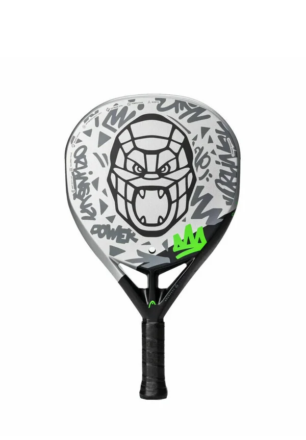 Padel-Schläger - grau schwarz
