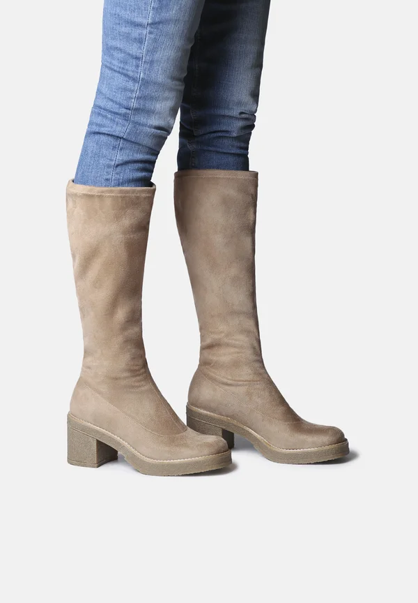 PADOVA - Plateaustiefel - beige
