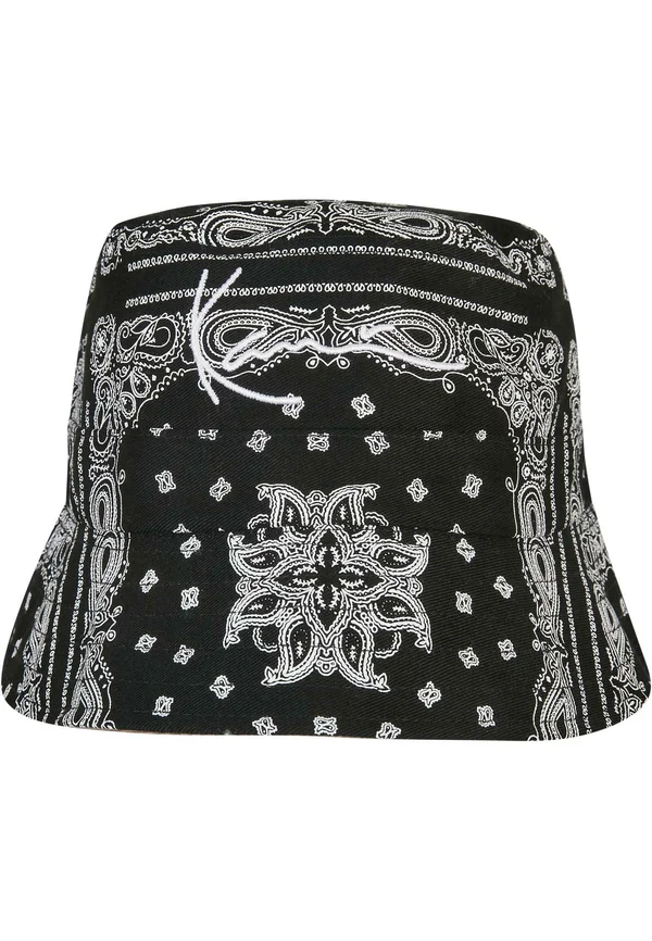 PAISLEY REVERSIBLE  - Hut - black white dark taupe