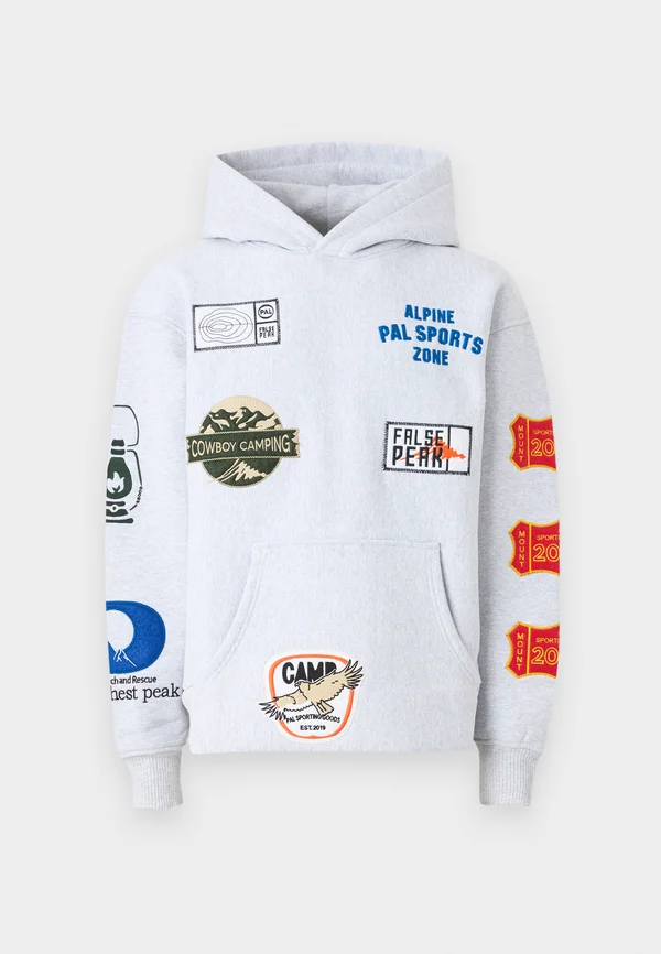 PAL TRIAL HIKING COLLECTIVE HOODIE UNISEX - Sweatshirt - light gray