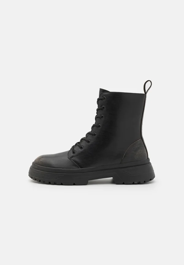 PALERMO BOOT - Schnürstiefelette - black