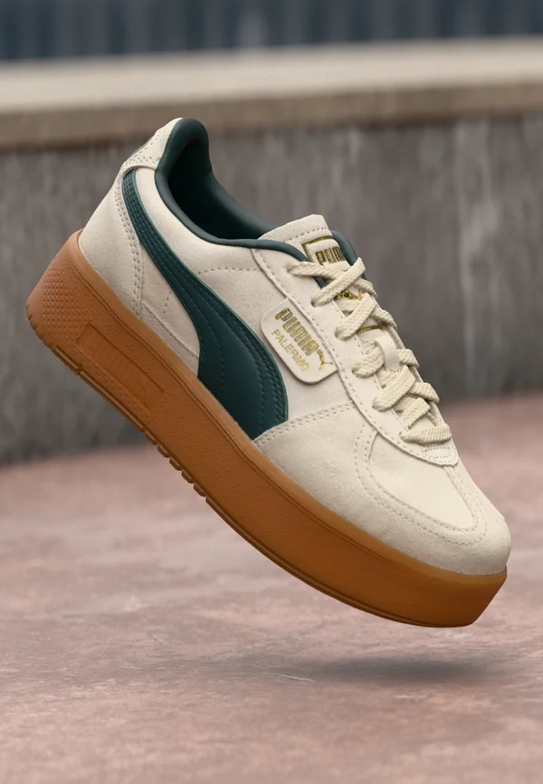 PALERMO ELEVATA - Sneaker low - alpine snow/green terrain