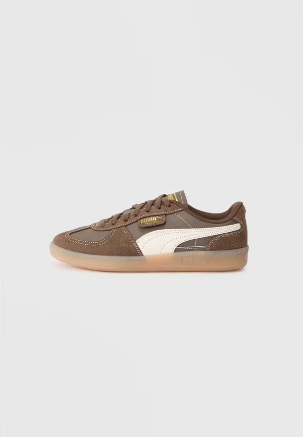 PALERMO UNISEX - Sneaker low - chocolate/warm white/gold-coloured