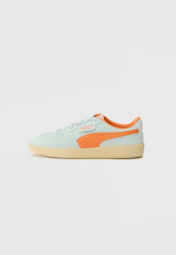 PALERMO UNISEX - Sneaker low - light blue/orange