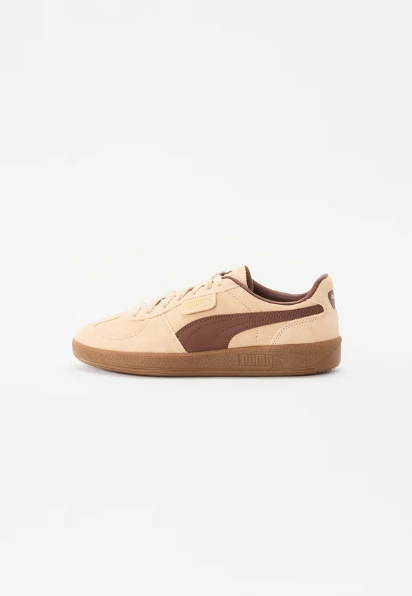 PALERMO UNISEX - Sneaker low - light sand/chocotart/gold