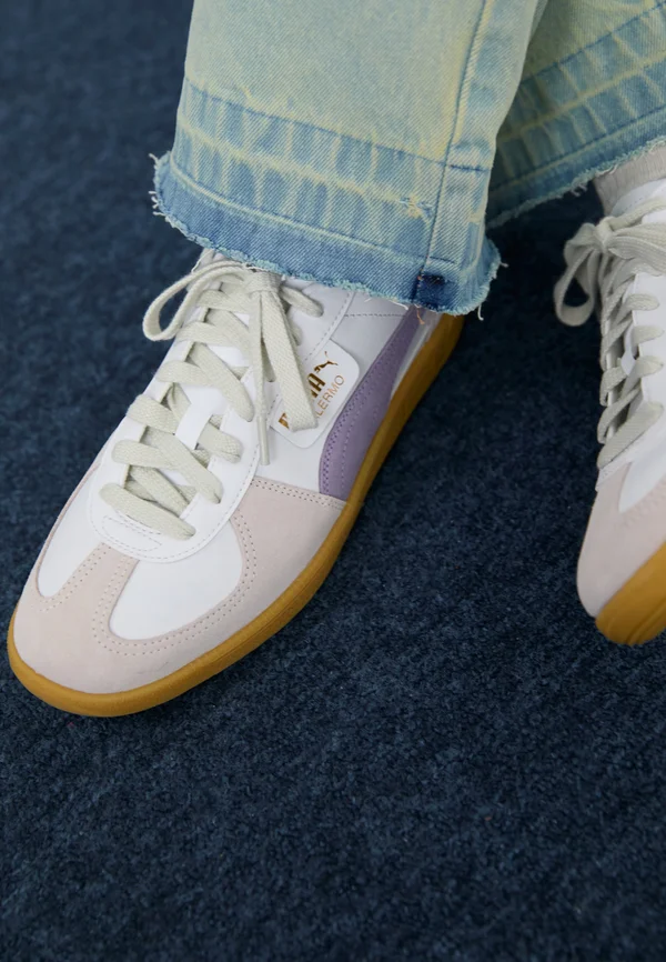 PALERMO UNISEX - Sneaker low - white/pale plum